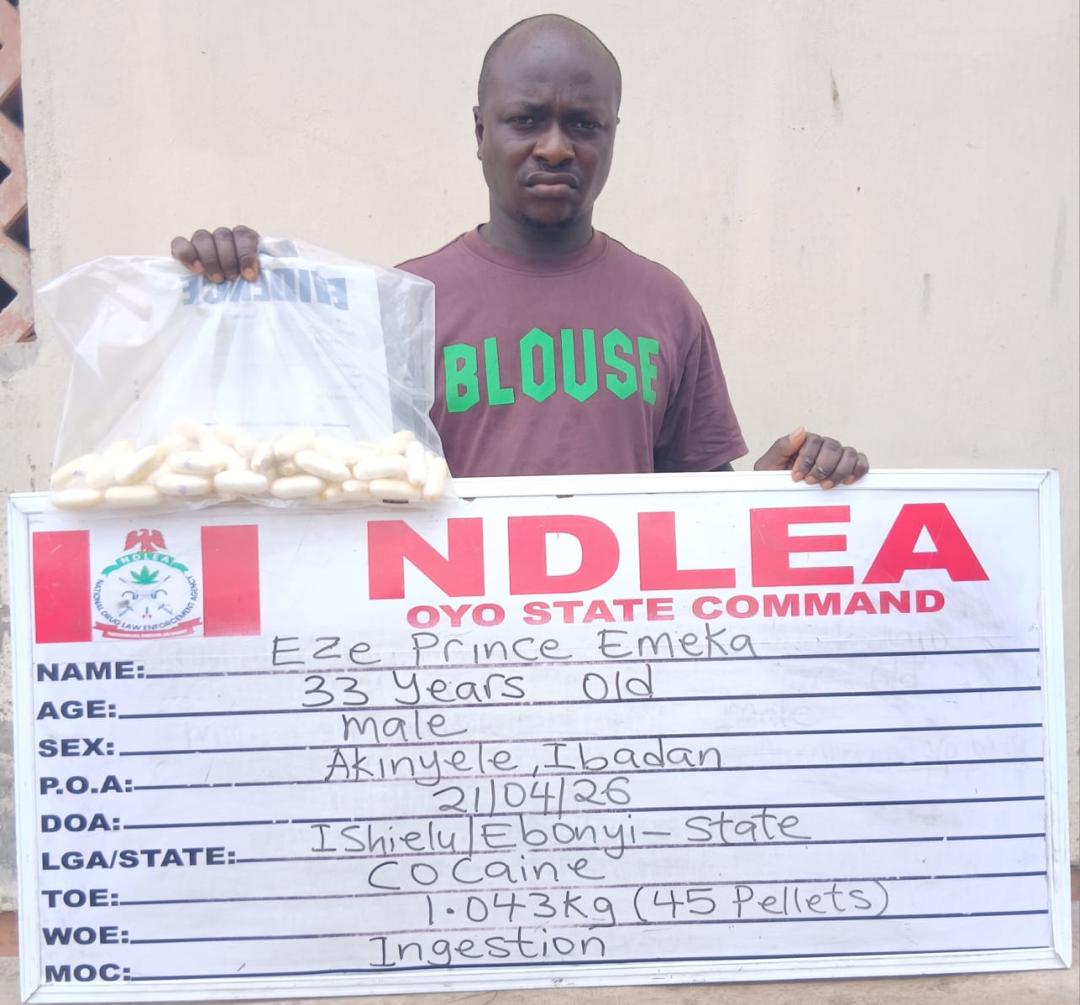 NDLEA intercepts terror drug ?captagon? in Kwara as bizman excretes 45 cocaine wraps